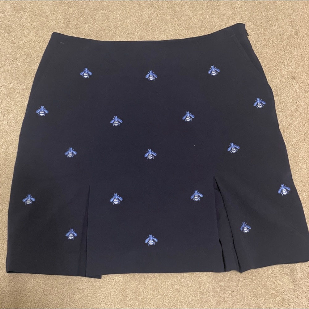 EP Pro / epny golf navy blue bee skirt